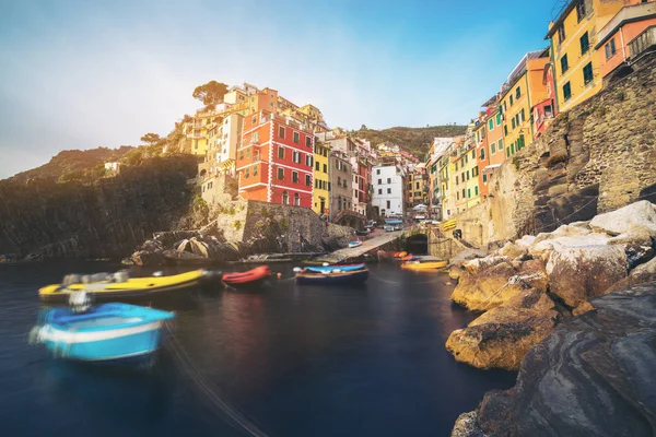 Riomaggiore, Cinque Terre - Italia —  Fotos de Stock