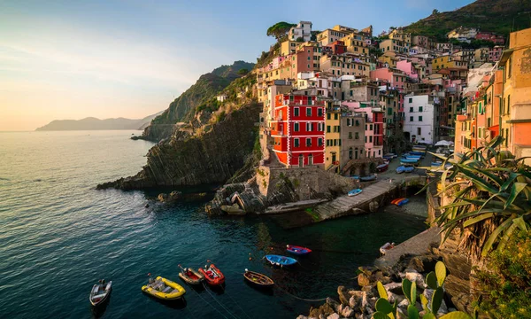 Riomaggiore, Cinque Terre - Italy — Stock Photo, Image