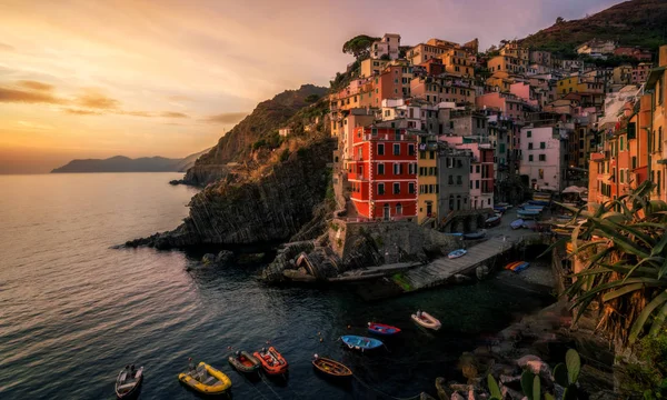 Riomaggiore, Cinque Terre - Italy — Stock Photo, Image