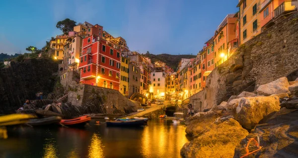 Riomaggiore, cinque terre - Italië — Stockfoto