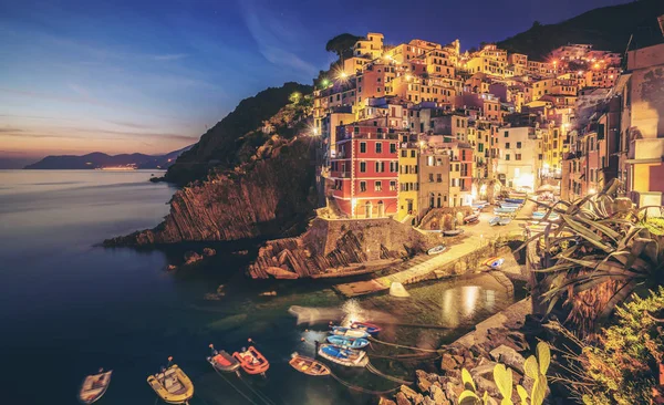 Riomaggiore, cinque terre - Itálie — Stock fotografie