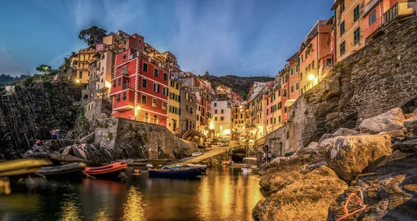 Riomaggiore, cinque terre - Italien — Stockfoto