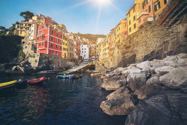 Riomaggiore, Cinque Terre - Italia —  Fotos de Stock