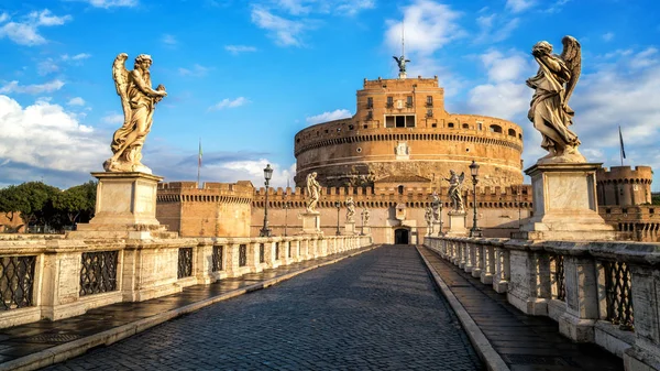 Castel Sant Angelo en Roma, Italia — Foto de Stock