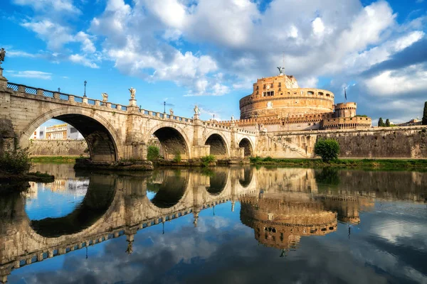 Castel Sant Angelo in Rome, Italy — стоковое фото