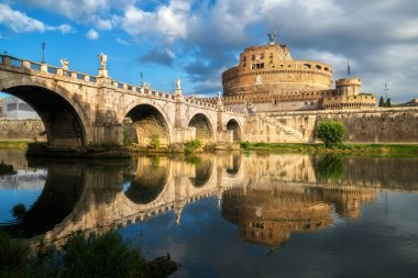 Roma, İtalya 'da Sant Angelo Kalesi