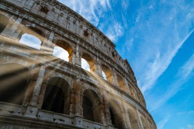 Roma Kolezyumu Roma, İtalya 'da Yakın Görüş