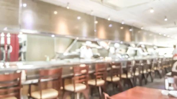 Fond flou du restaurant Sushi à Tokyo Japon — Photo