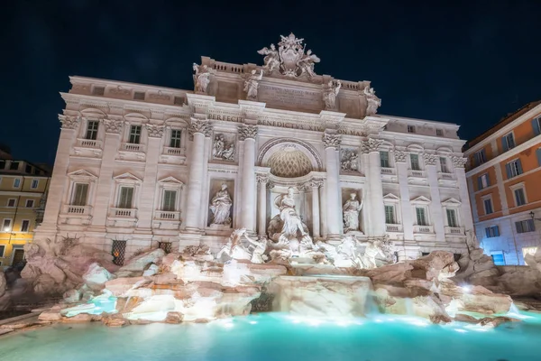 Fonte de Trevi em Roma, Itália — Fotografia de Stock