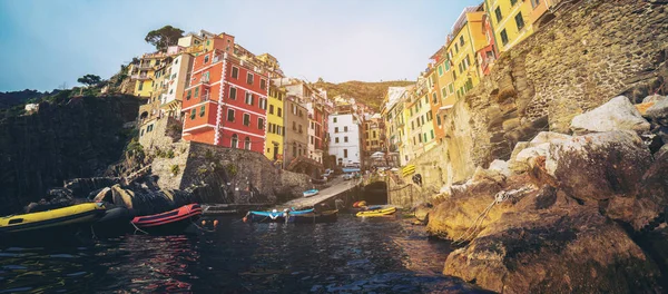 Riomaggiore, Cinque Terre - Italia —  Fotos de Stock