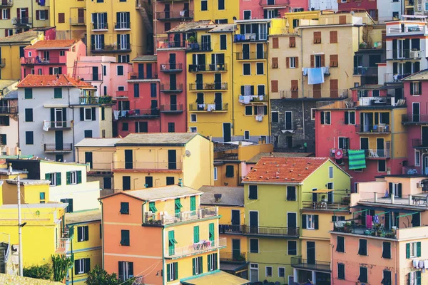 Colorful houses in Manarola, Cinque Terre - Italy