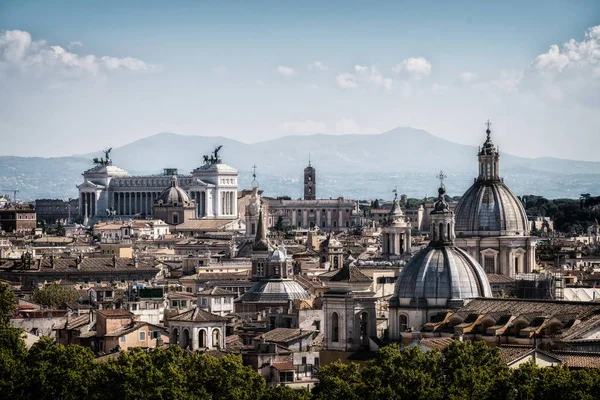 로마, 이탈리아 스카이 라인 한눈에 — 스톡 사진