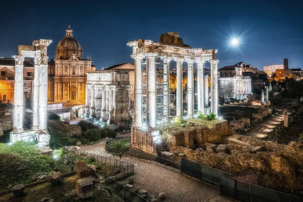 Roman Forum in Rome , Ital — Stock Photo, Image
