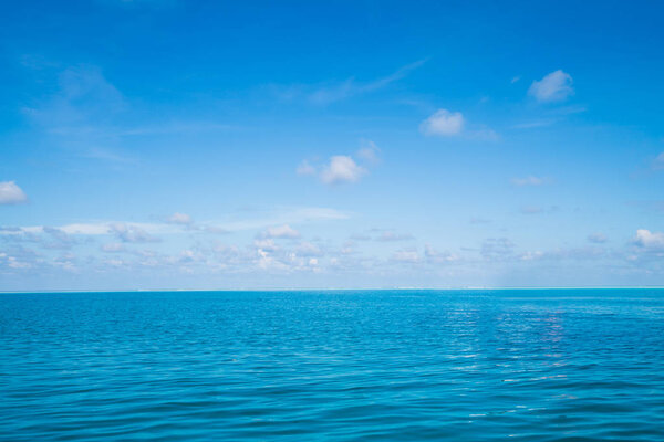 Ocean nature background. Sea and summer landscape.