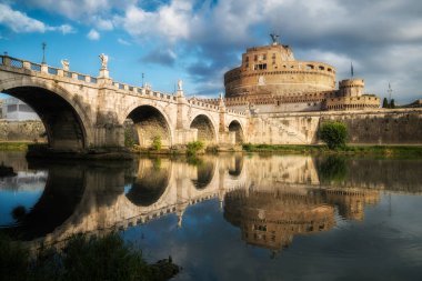 Roma, İtalya 'da Sant Angelo Kalesi