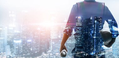 Geleceğin inşaat mühendisliği projesi.