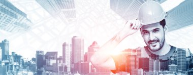 Geleceğin inşaat mühendisliği projesi.