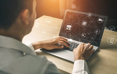 Çevrimiçi perakende sektörünün Omni kanal teknolojisi. Sosyal medya platformunda çok kanallı pazarlama internet ödeme kanalı, çevrimiçi perakende alışveriş ve her türlü dijital uygulama hizmeti sunmaktadır..