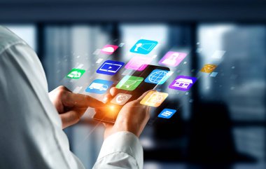 Çevrimiçi perakende sektörünün Omni kanal teknolojisi. Sosyal medya platformunda çok kanallı pazarlama internet ödeme kanalı, çevrimiçi perakende alışveriş ve her türlü dijital uygulama hizmeti sunmaktadır..