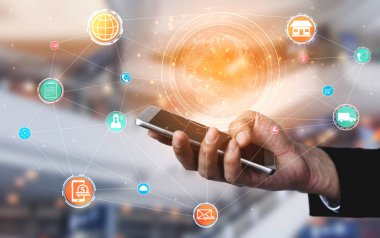 Çevrimiçi perakende sektörünün Omni kanal teknolojisi. Sosyal medya platformunda çok kanallı pazarlama internet ödeme kanalı, çevrimiçi perakende alışveriş ve her türlü dijital uygulama hizmeti sunmaktadır..