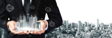 Küresel İş Büyümesi için 5G İletişim Teknolojisi Kablosuz İnternet Ağı, Sosyal Medya, Dijital E-ticaret ve Eğlence Ev Kullanımı.