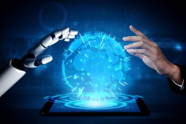 Yaşayan insanların geleceği için robot ve sayborg gelişimi üzerine yapay zeka araştırması yapıyorum. Bilgisayar beyni için dijital veri madenciliği ve makine öğrenme teknolojisi tasarımı.