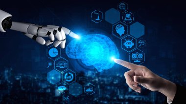 Yaşayan insanların geleceği için robot ve sayborg gelişimi üzerine yapay zeka araştırması yapıyorum. Bilgisayar beyni için dijital veri madenciliği ve makine öğrenme teknolojisi tasarımı.