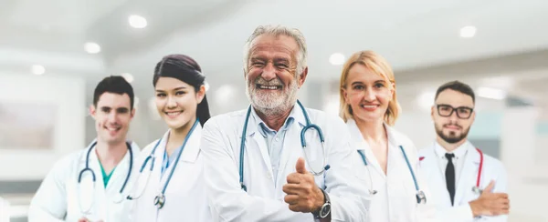 Médico Que Trabalha Hospital Para Combater Doença Coronavírus 2019 Covid — Fotografia de Stock