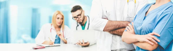 Doctor Working Hospital Fight 2019 Coronavirus Disease Covid Professional Healthcare — Stock Photo, Image