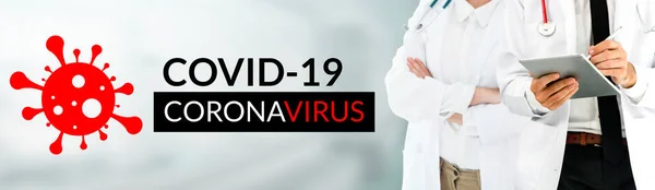 Doctor Working Hospital Fight 2019 Coronavirus Disease Covid Professional Healthcare — Stock Photo, Image